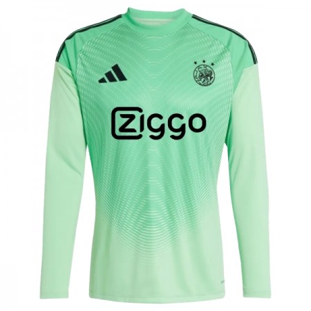 Nogometni Dres Ajax Amsterdam Golmanski 2025-26 Zelena Dugim Rukavima Nogometni Dres Ajax Amsterdam Golmanski 2025-26 Zelena Dugim Rukavima
